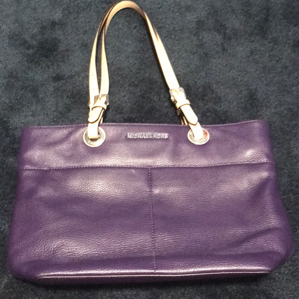 Purple Michael Kors purse